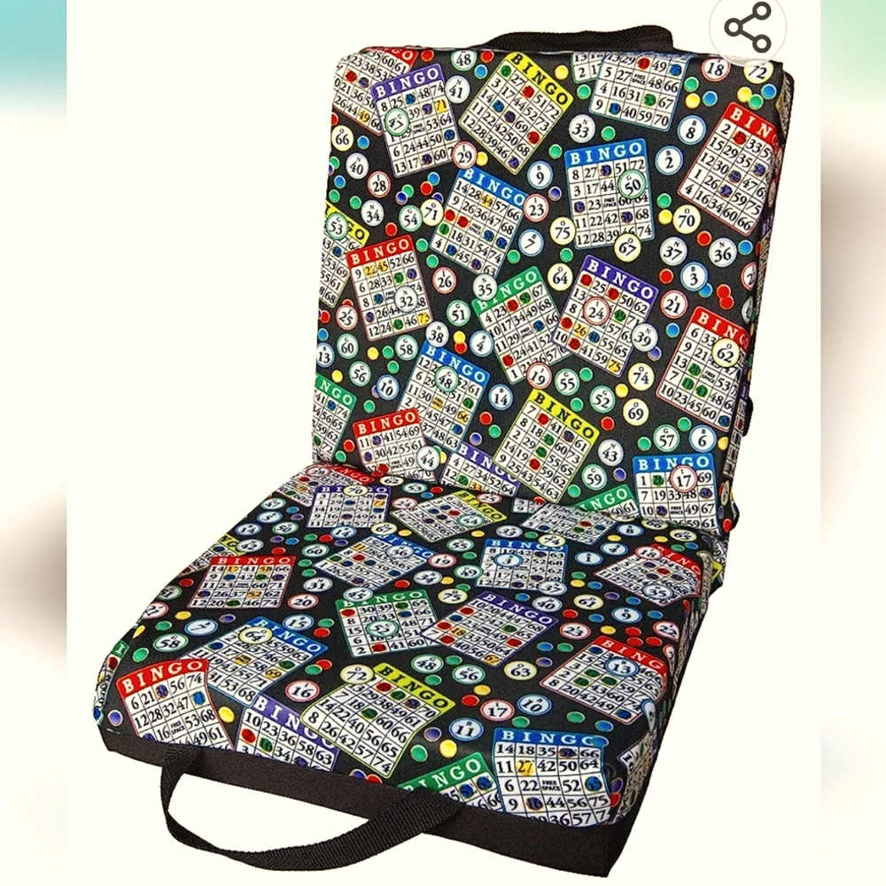 Bingo Pattern  Double Cushion